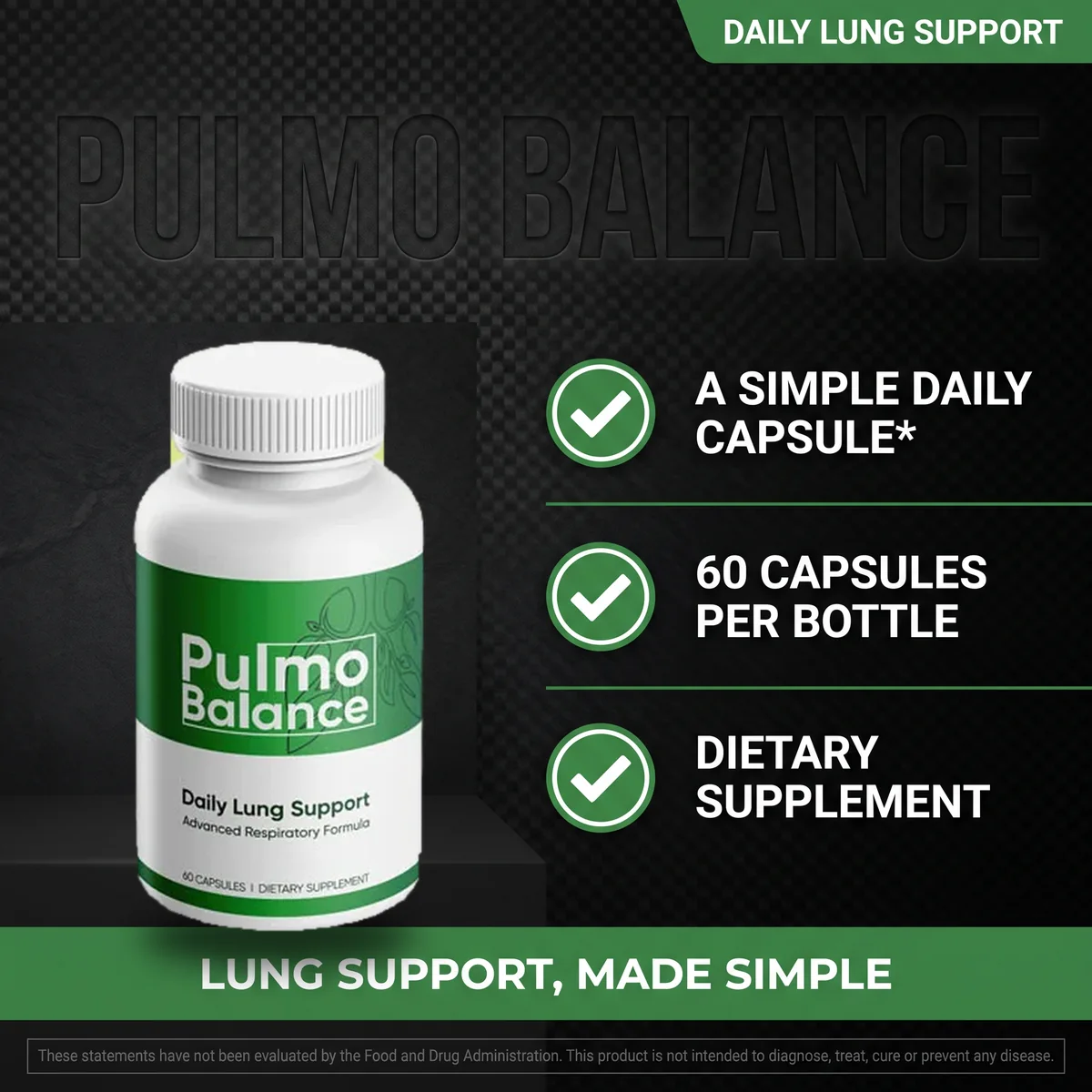 Why Pulmo Balance: a simple daily capsule for lung support
