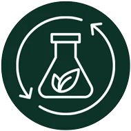 Natural botanical formula icon